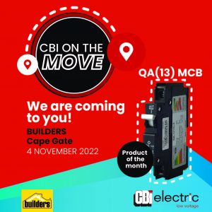 CBI On the move invite for Builders Cape Gate